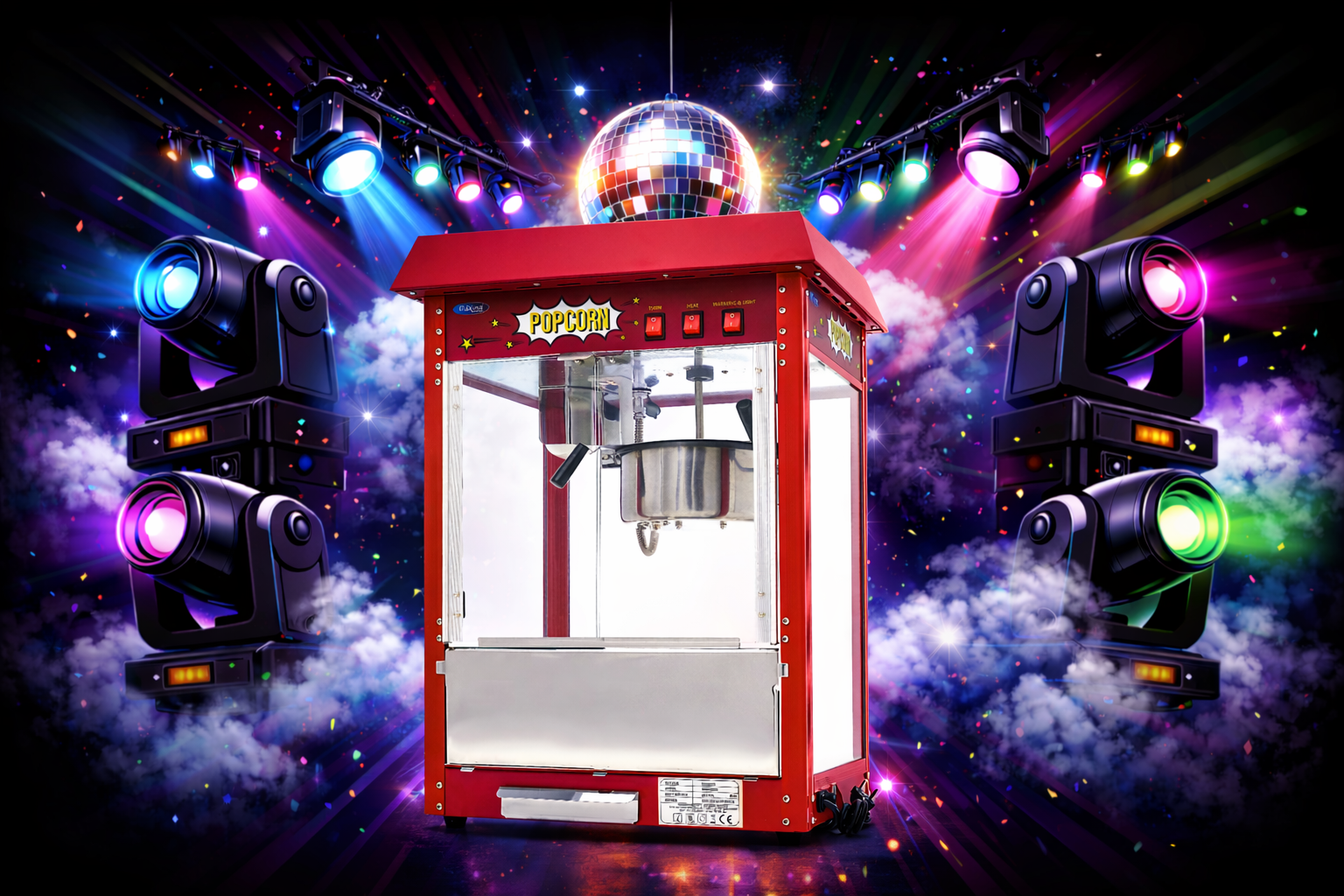 popcorn machine huren Rotterdam